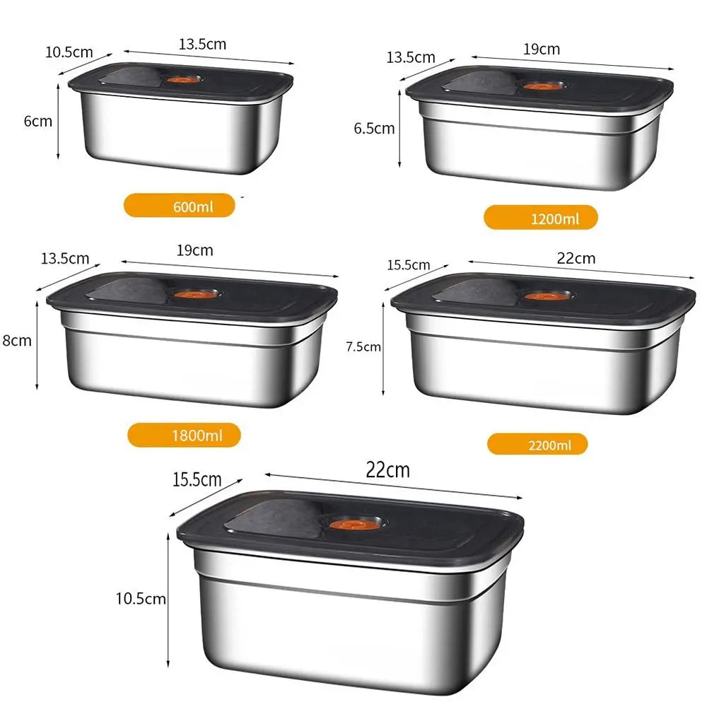 Premium Stainless Steel Food Storage Container