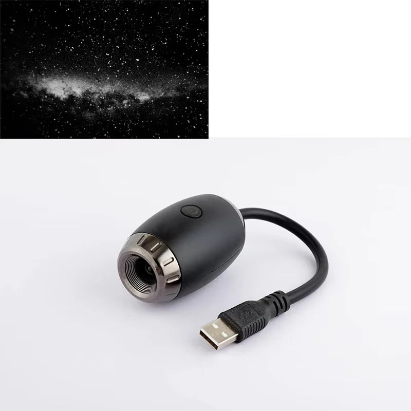 Galaxy Star Projector – LED Night Light
