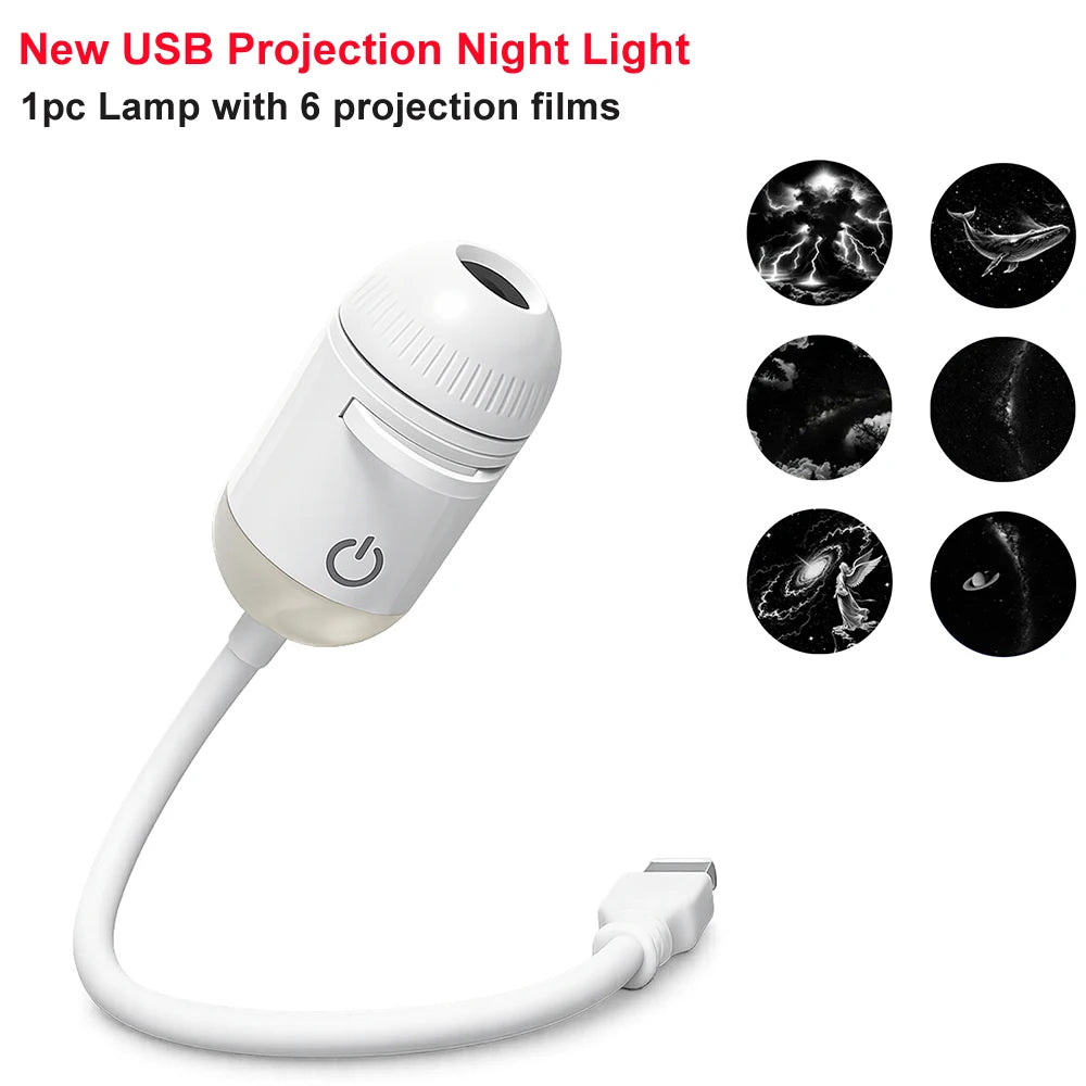 Galaxy Star Projector – LED Night Light