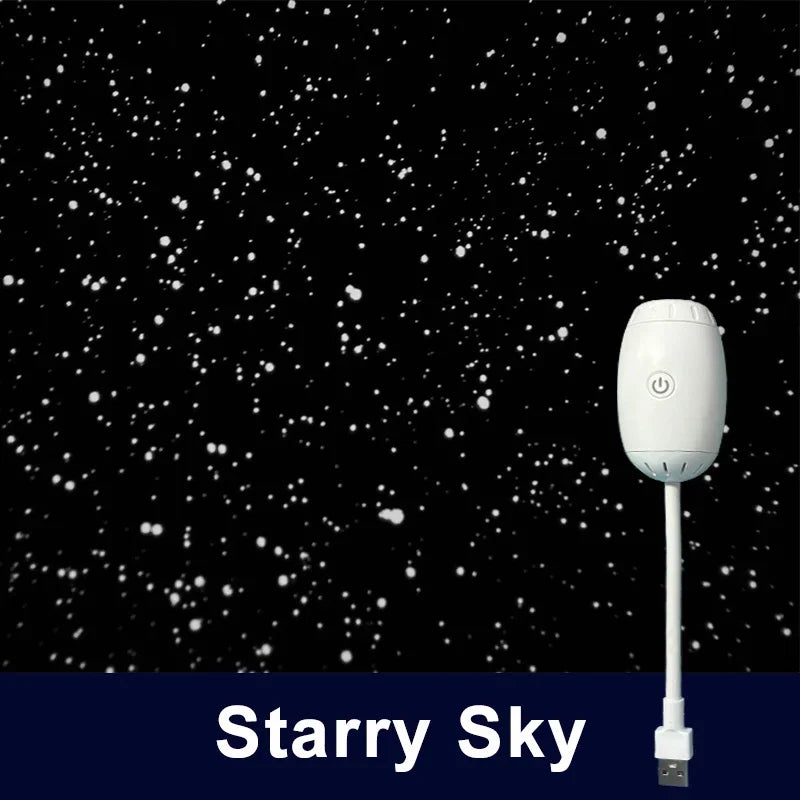 Galaxy Star Projector – LED Night Light