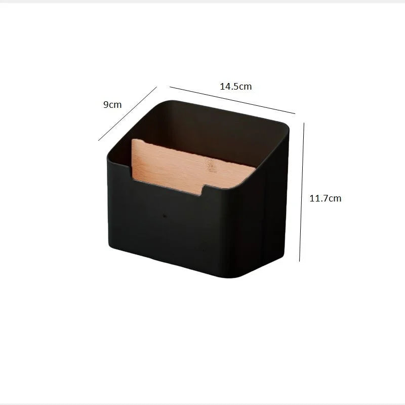 Multi-Compartment Desktop Storage Organizer – Remote Control & Office Accessories Holder