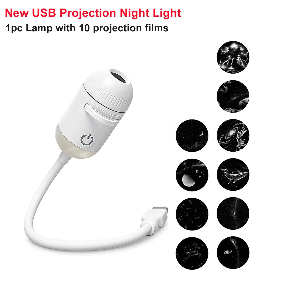 Galaxy Star Projector – LED Night Light