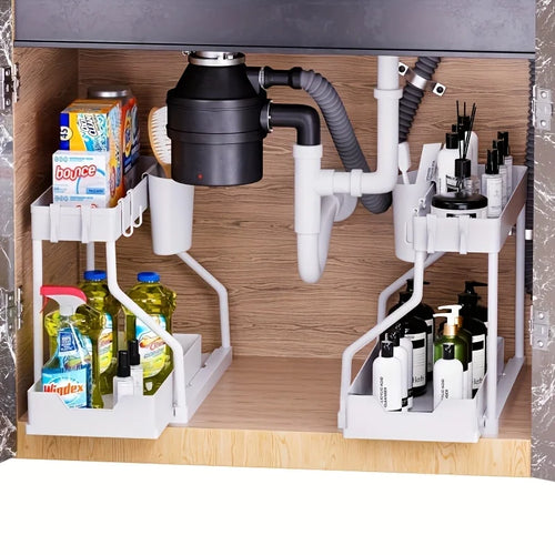 Tier Under Sink Storage Organizer