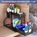 Tier Under Sink Storage Organizer