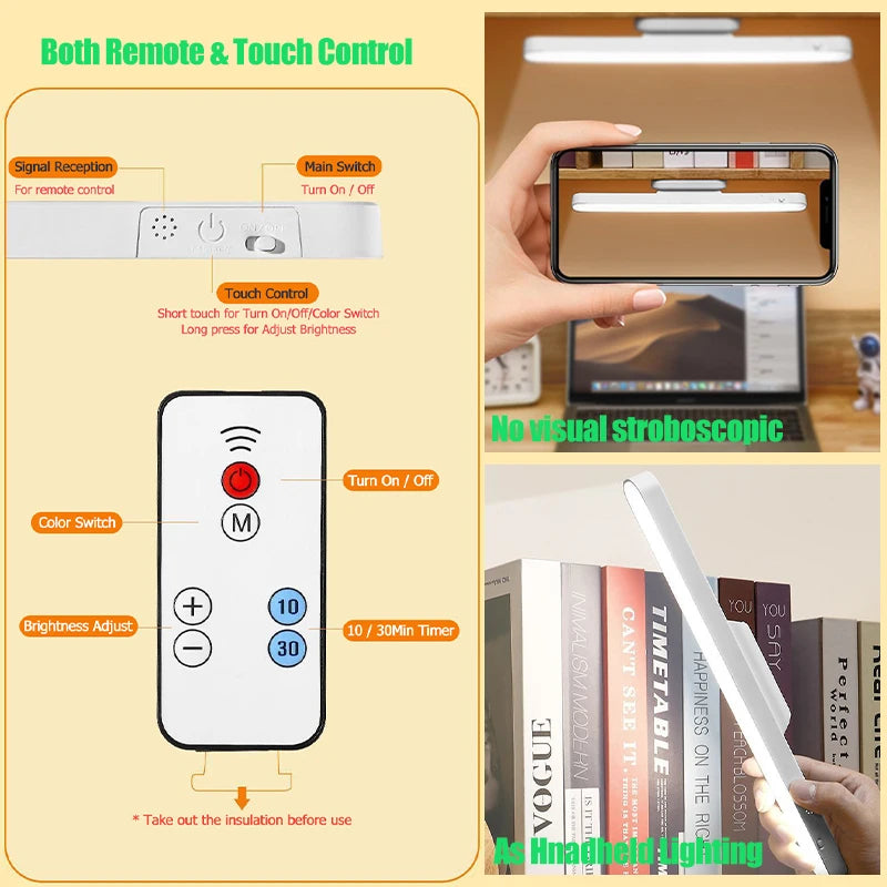 Rechargeable Magnetic Motion Sensor LED Light – Wireless Under Cabinet & Closet Lamp